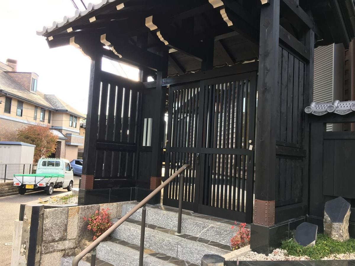 外部『玄関 門扉』塗り替え工事 / I様邸