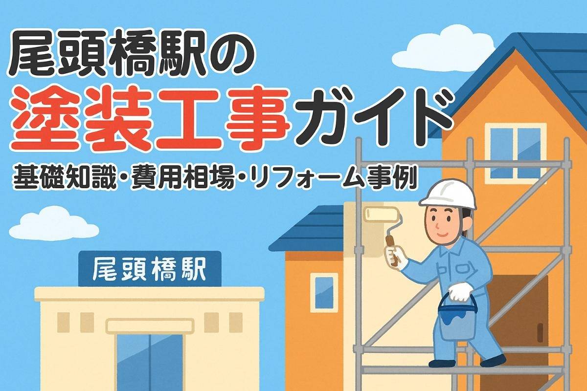 尾頭橋駅で塗装工事の基礎知識と費用相場！外壁・屋根リフォーム事例と業者選びガイド