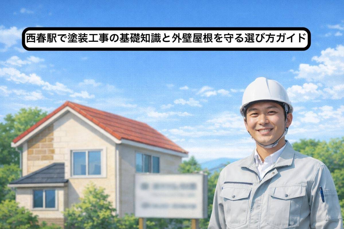 西春駅で塗装工事の基礎知識と外壁屋根を守る選び方ガイド