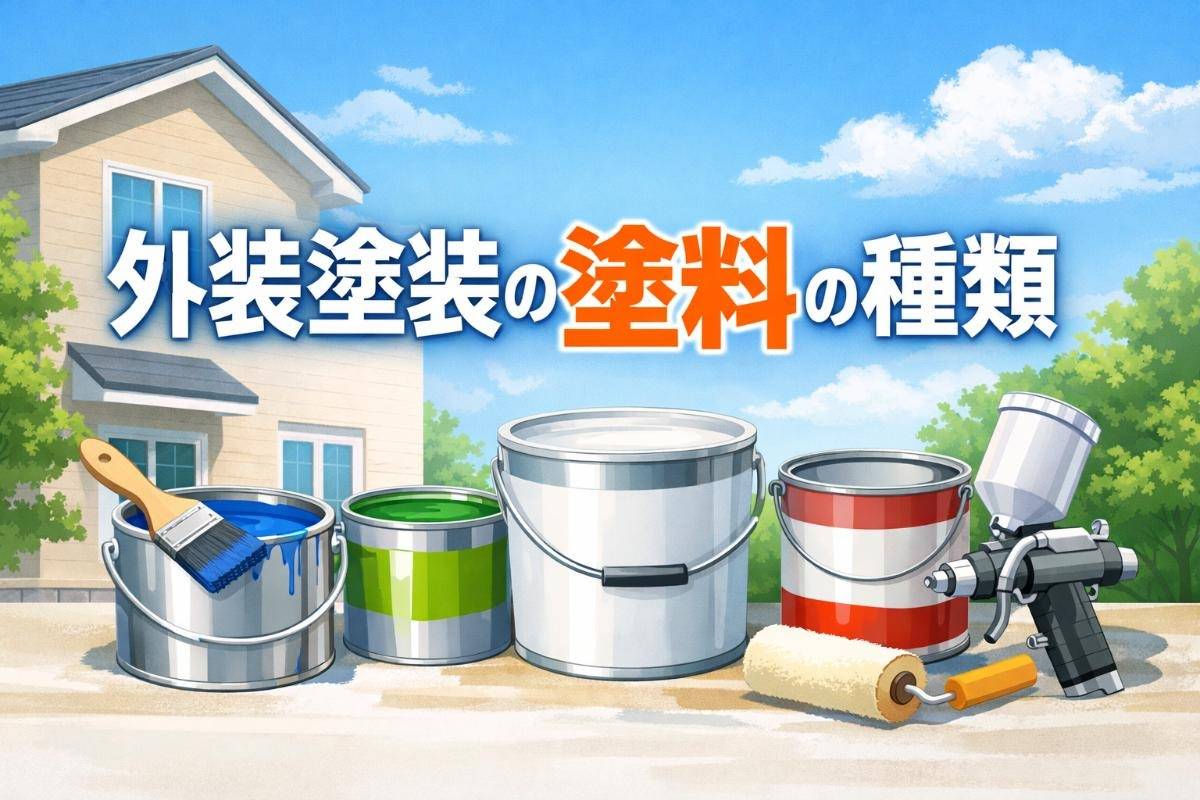 外装塗装の塗料の種類や人気色を徹底解説