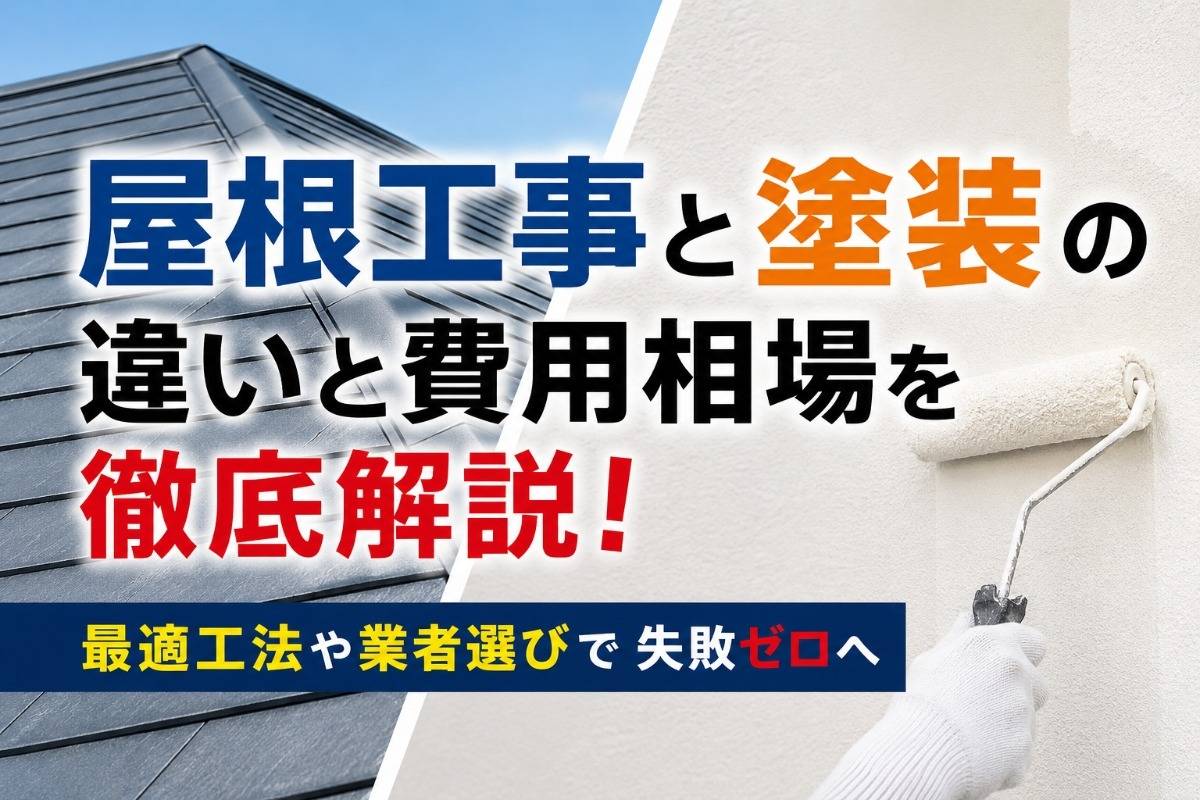 屋根工事と塗装の違いと費用相場を徹底解説!最適工法や業者選びで失敗ゼロへ